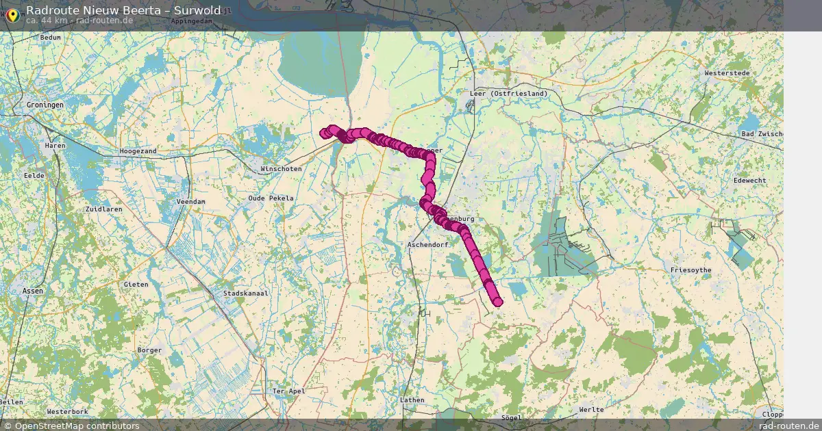 Radtour Nieuw Beerta – Surwold