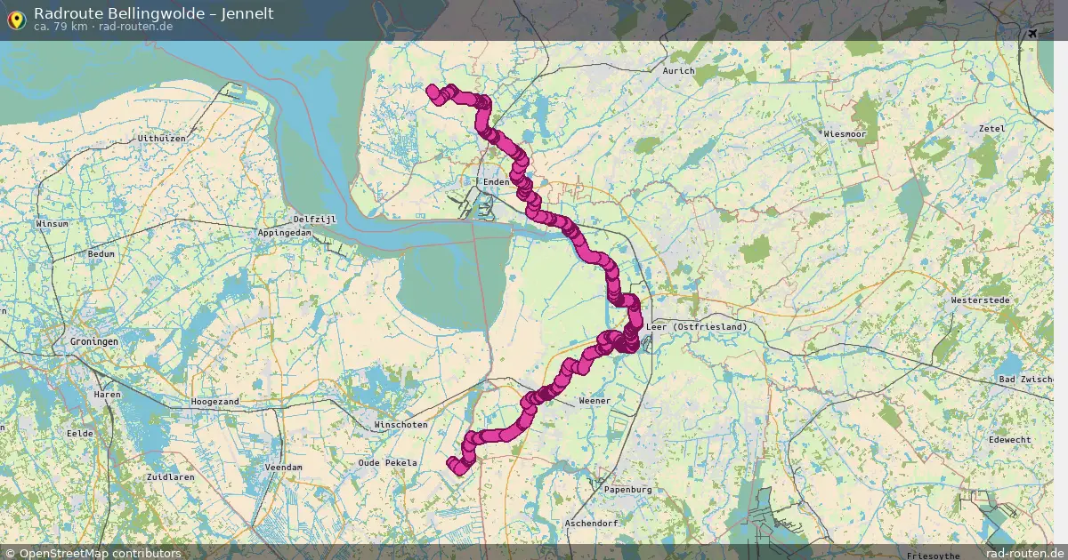 Radtour Bellingwolde – Jennelt