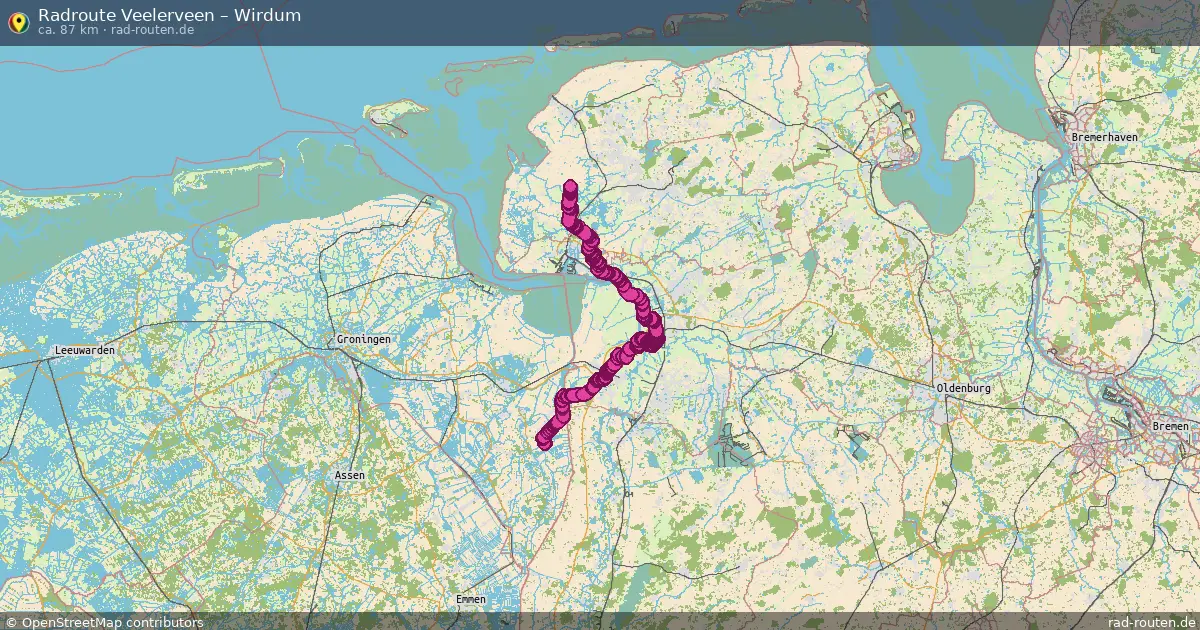 Radtour Veelerveen – Wirdum