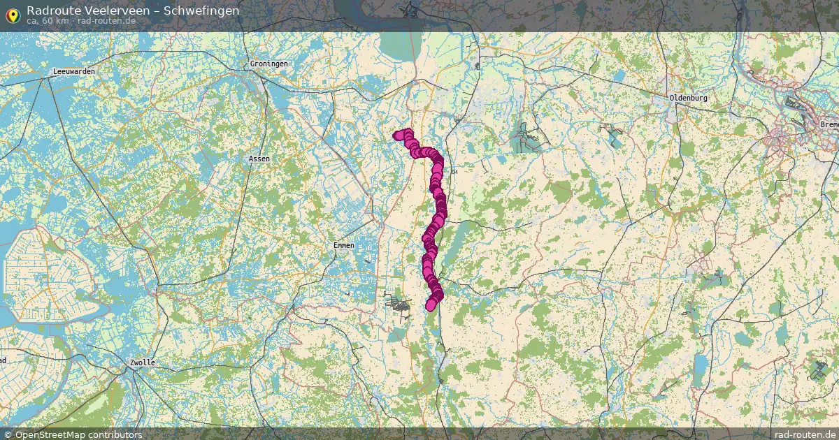 Radtour Veelerveen – Schwefingen