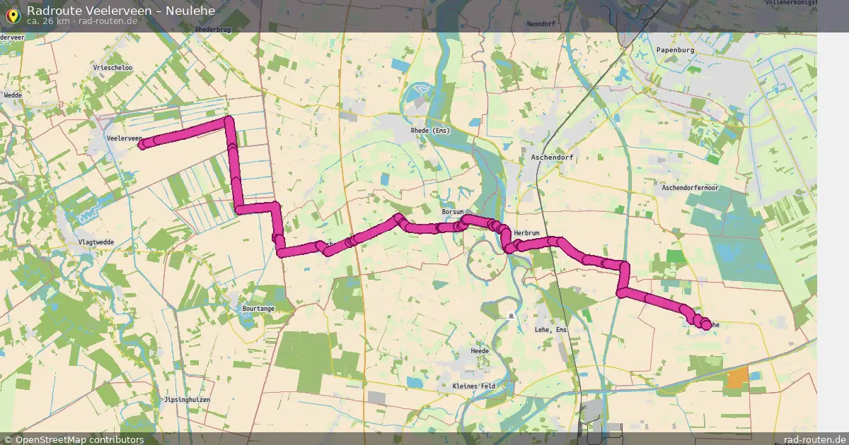 Radtour Veelerveen – Neulehe