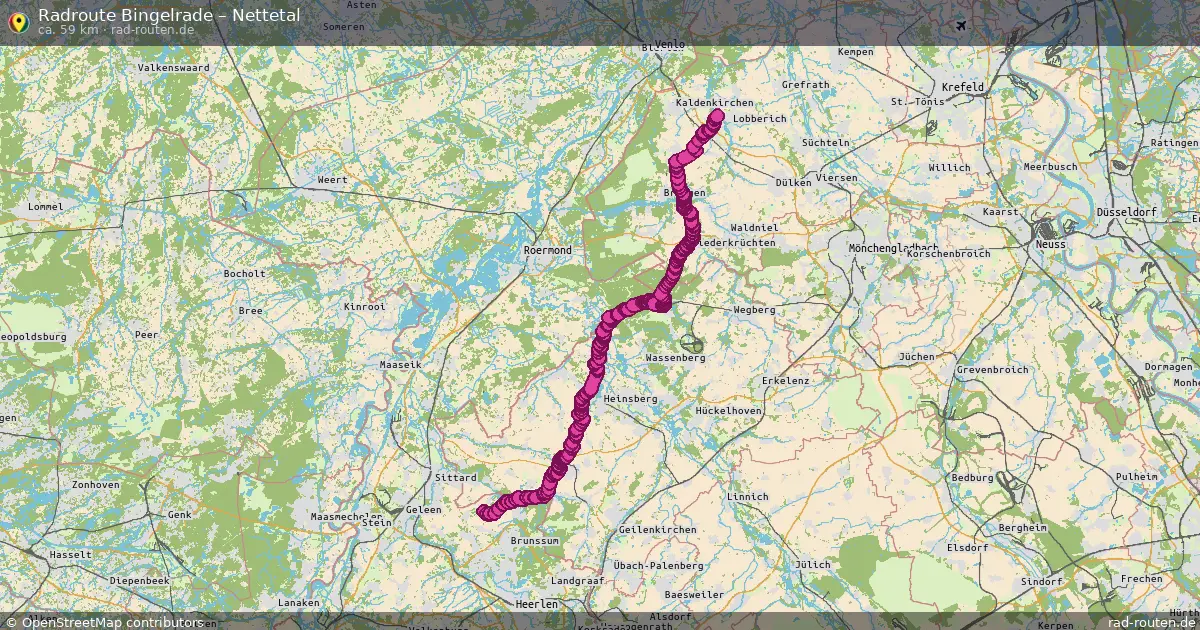 Radtour Bingelrade – Nettetal