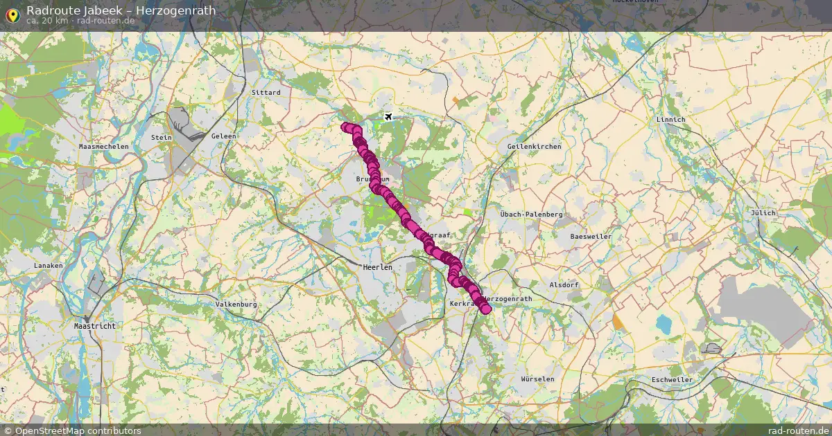 Radtour Jabeek – Herzogenrath