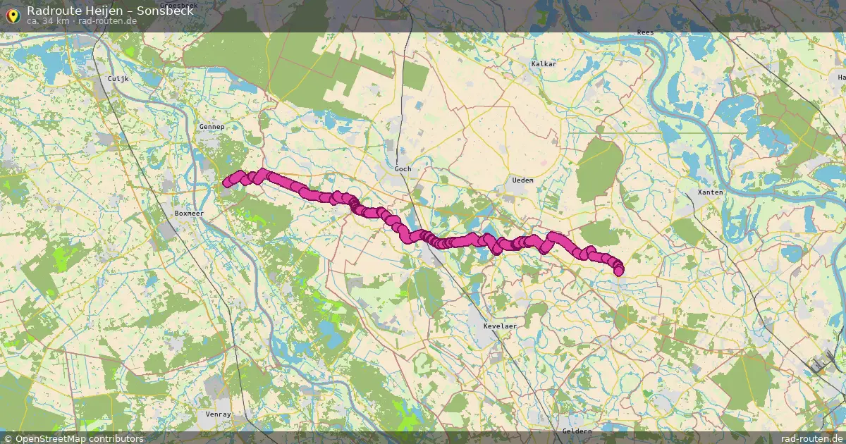 Radtour Heijen – Sonsbeck
