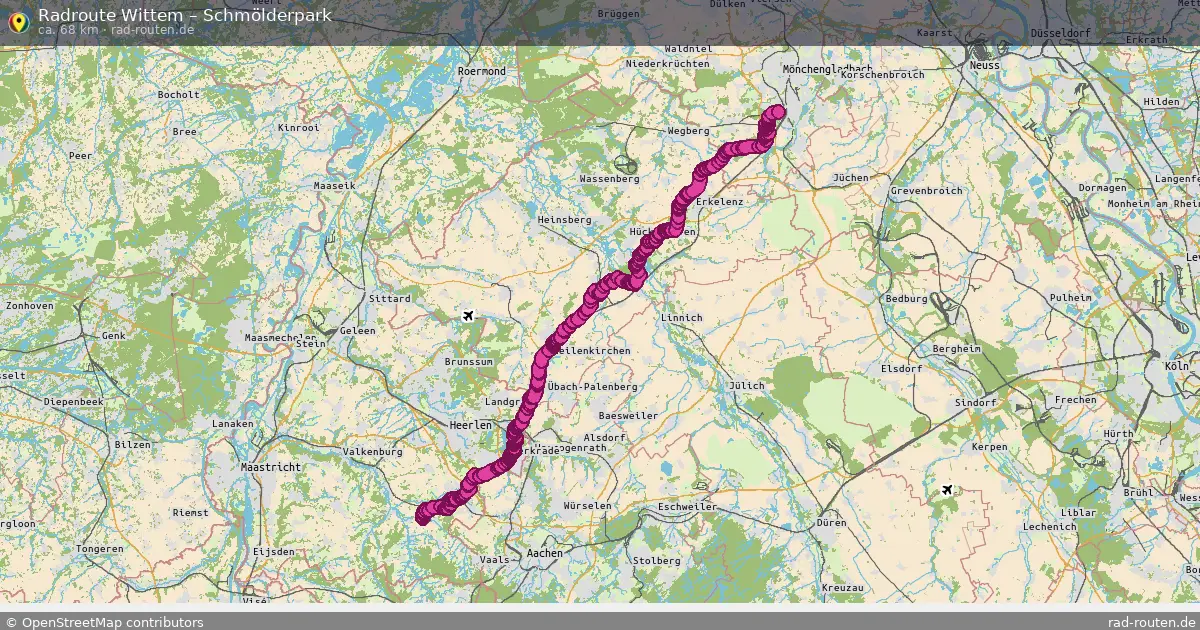 Radtour Wittem – Schmölderpark