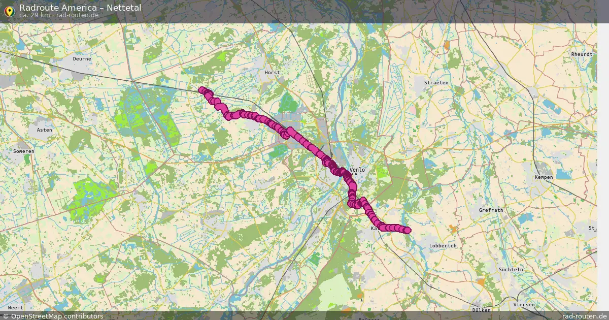 Radtour America – Nettetal