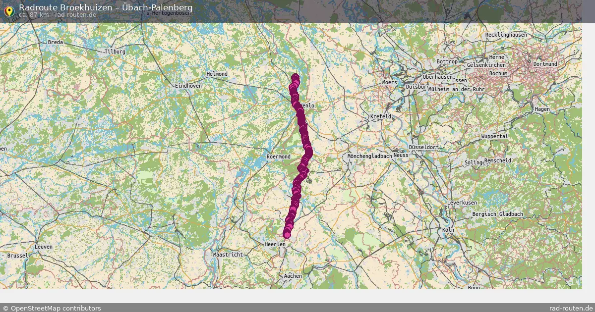 Radtour Broekhuizen – Übach-Palenberg