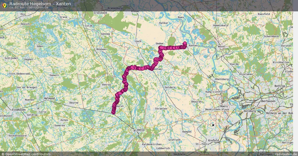Radtour Hegelsom – Xanten