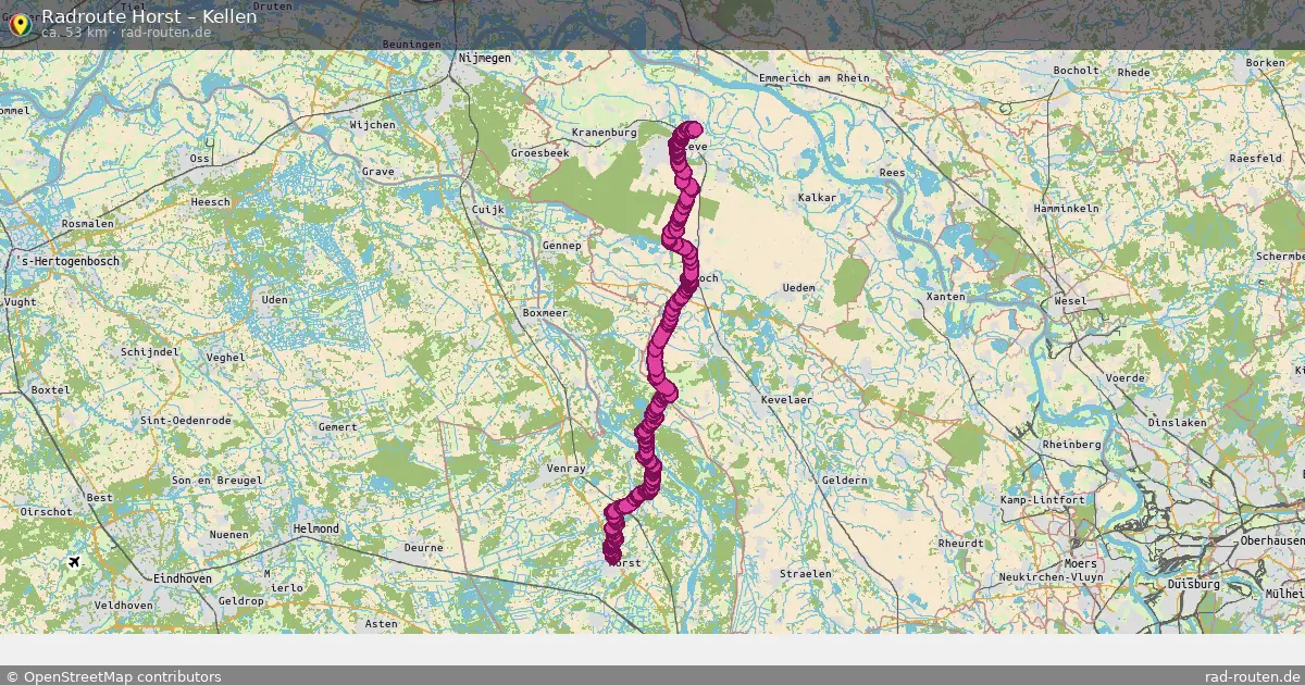 Radtour Horst – Kellen