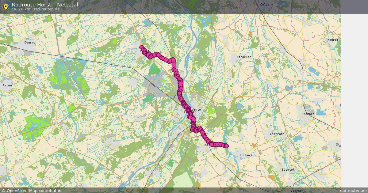 Radtour Horst – Nettetal