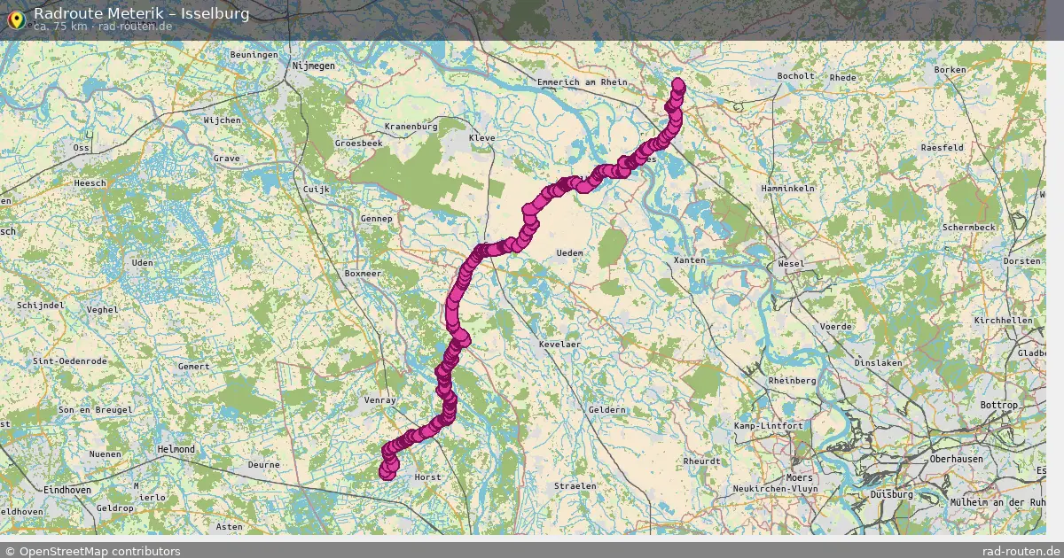 Radtour Meterik – Isselburg