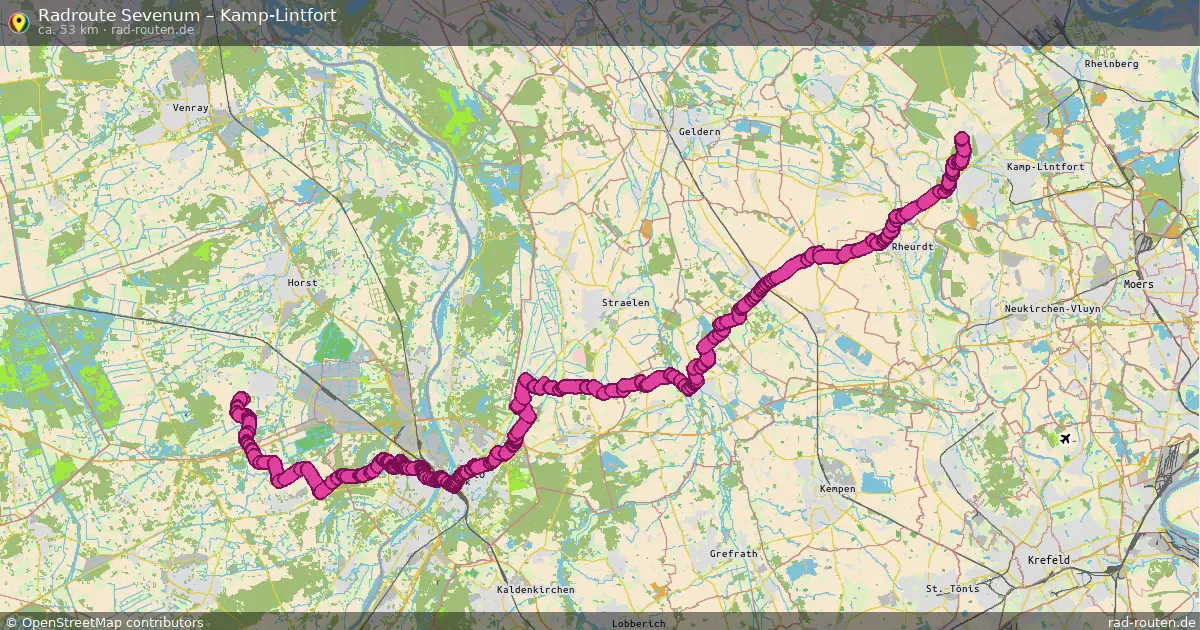 Radtour Sevenum – Kamp-Lintfort