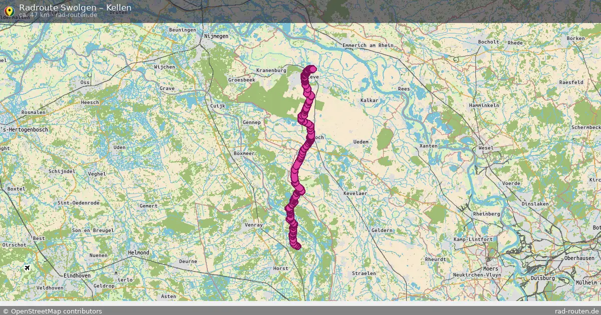 Radtour Swolgen – Kellen
