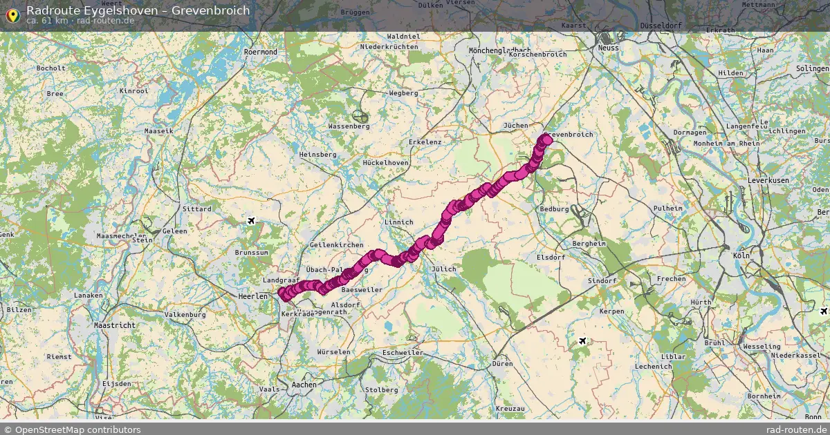Radtour Eygelshoven – Grevenbroich