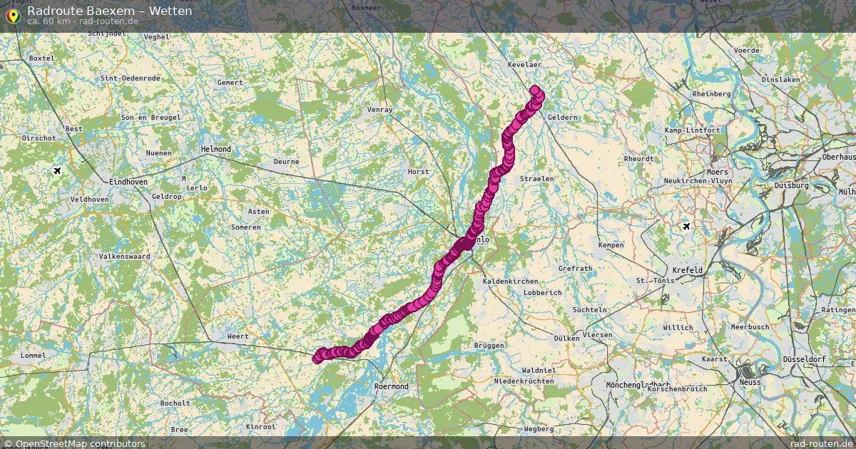 Radtour Baexem – Wetten