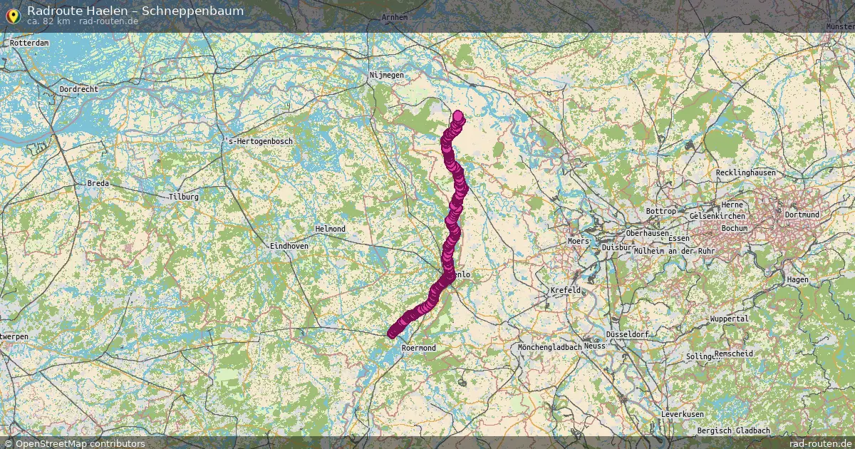 Radtour Haelen – Schneppenbaum