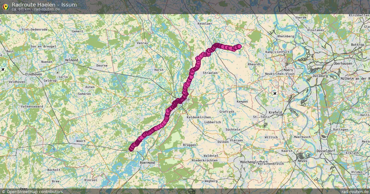 Radtour Haelen – Issum