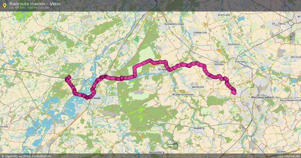 Radtour Haelen – Venn