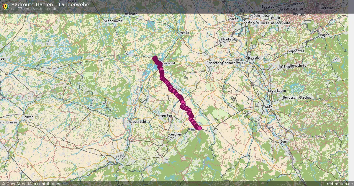 Radtour Haelen – Langerwehe