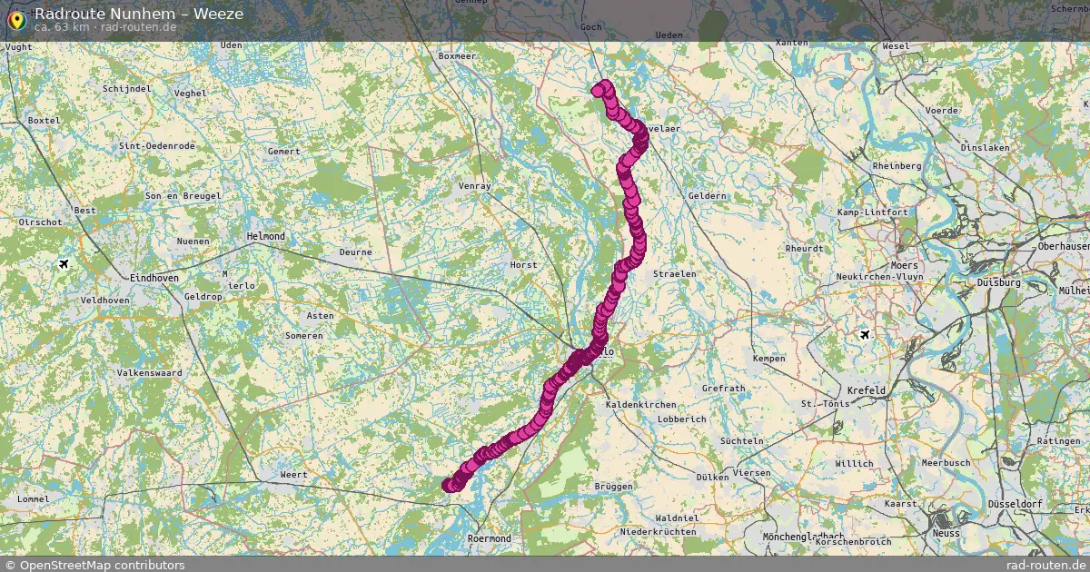 Radtour Nunhem – Weeze
