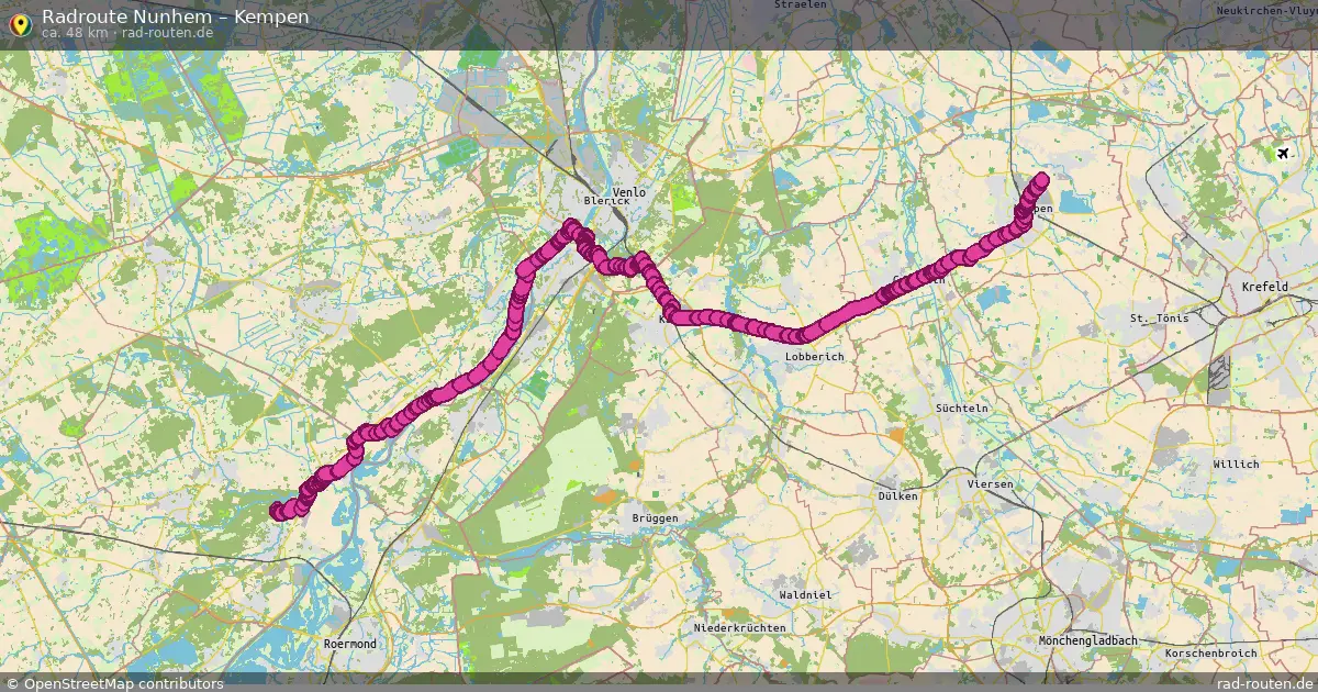 Radtour Nunhem – Kempen