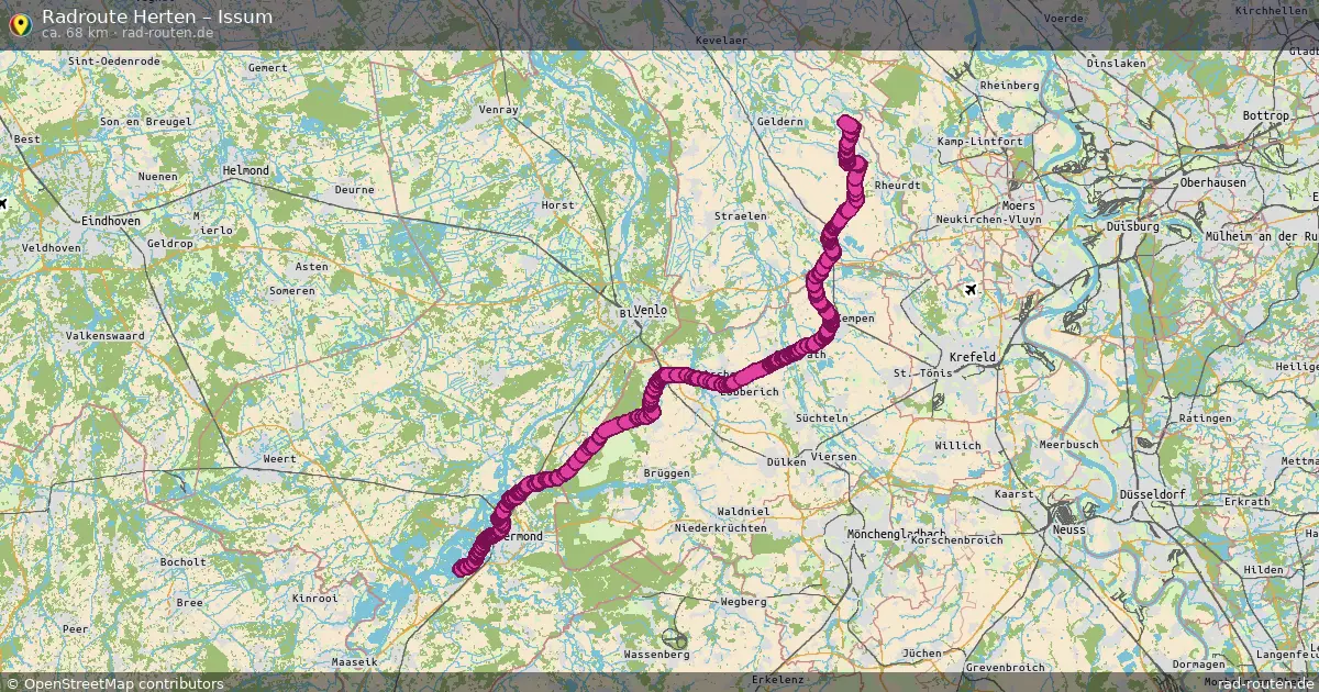 Radtour Herten – Issum