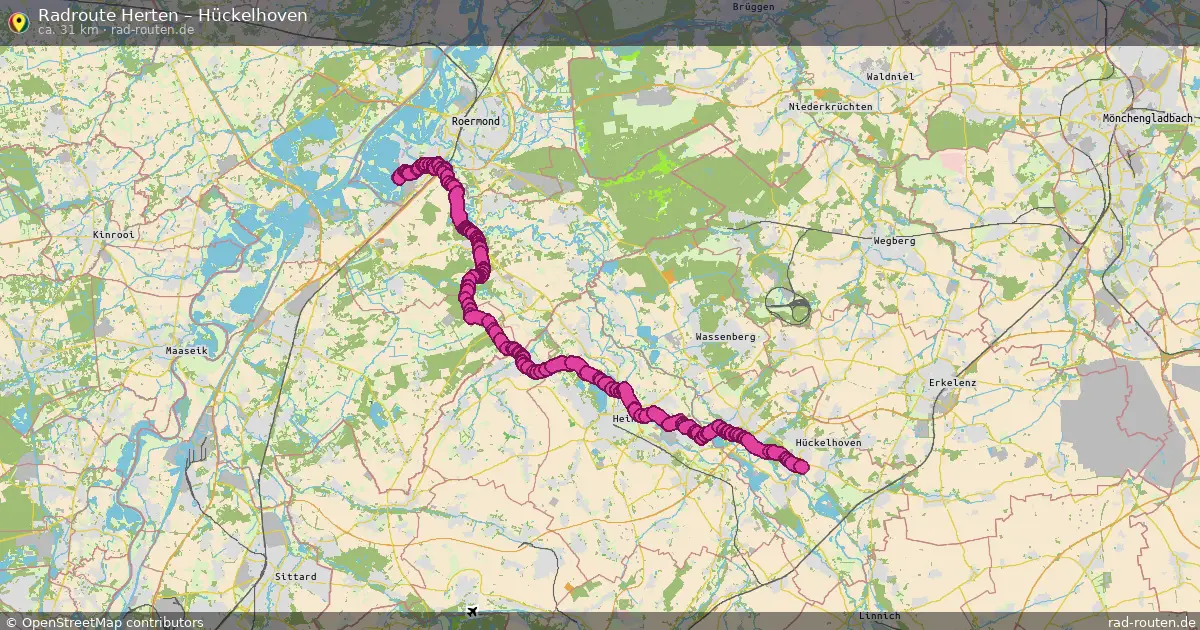 Radtour Herten – Hückelhoven