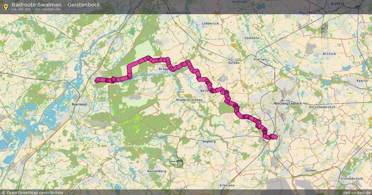 Radtour Swalmen – Geistenbeck
