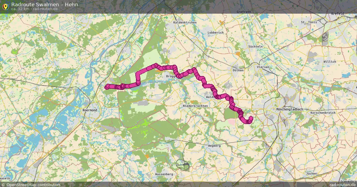 Radtour Swalmen – Hehn