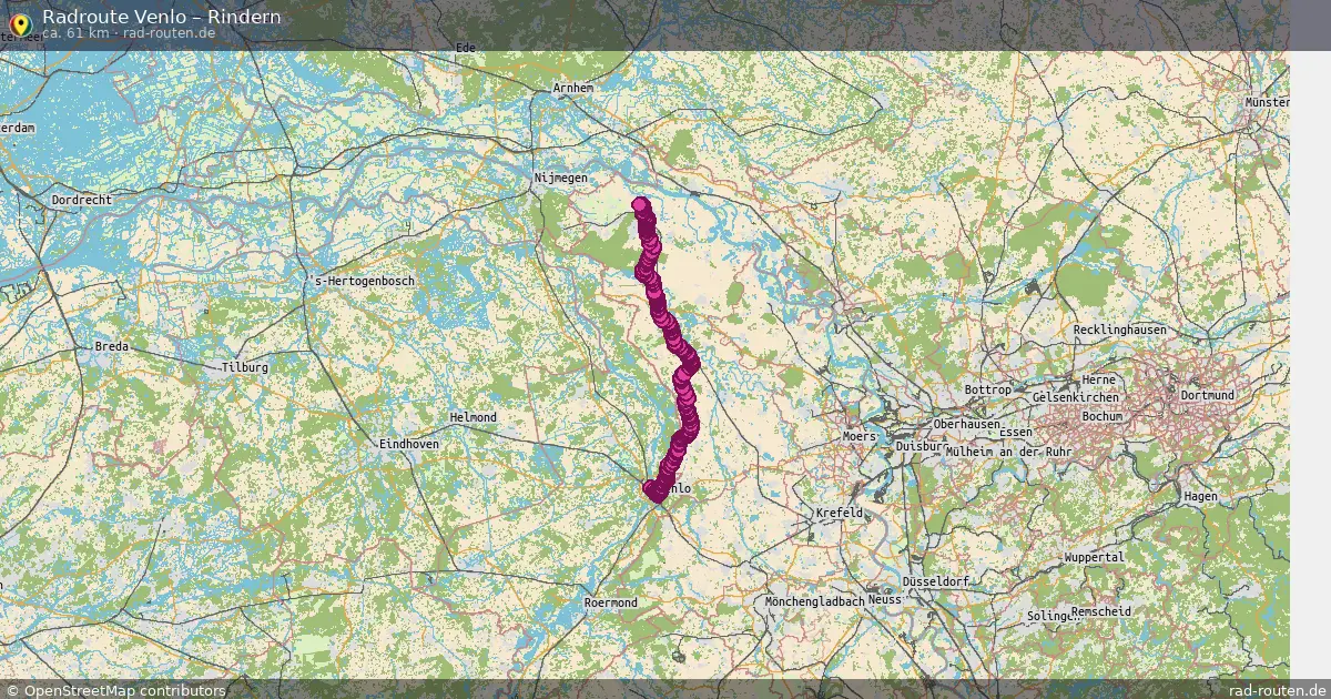 Radtour Venlo – Rindern