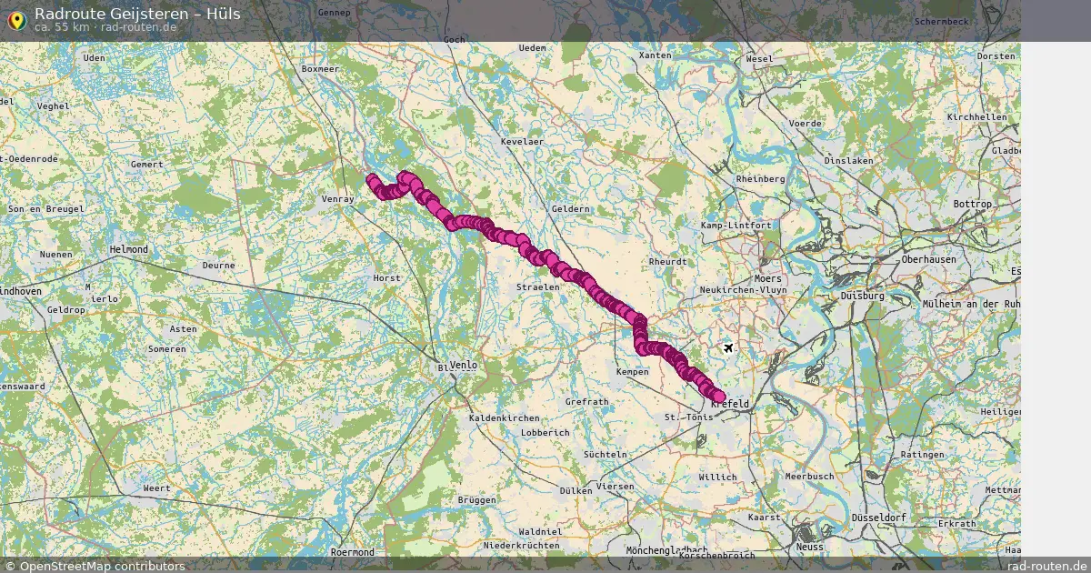 Radtour Geijsteren – Hüls