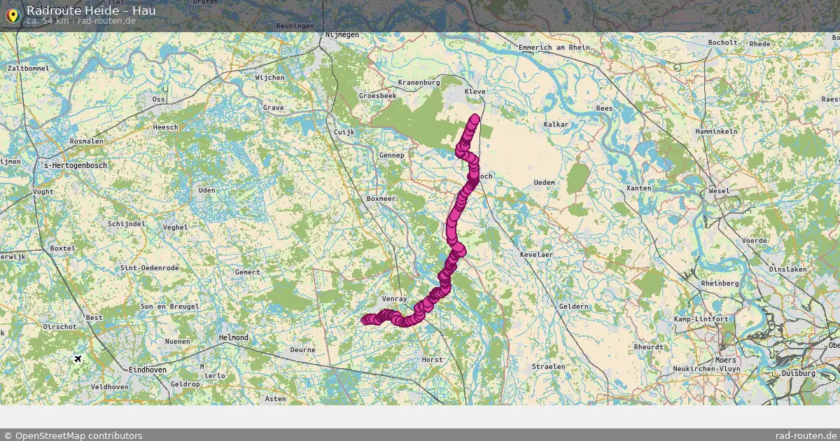 Radtour Heide – Hau
