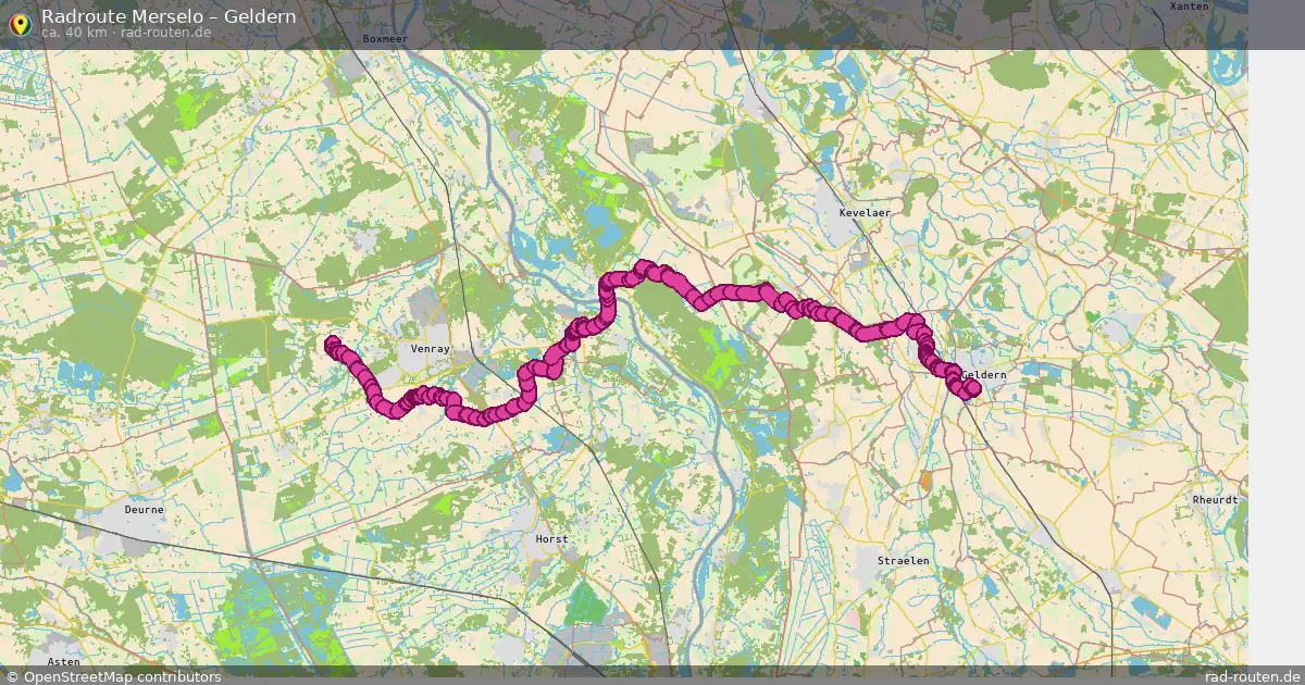 Radtour Merselo – Geldern
