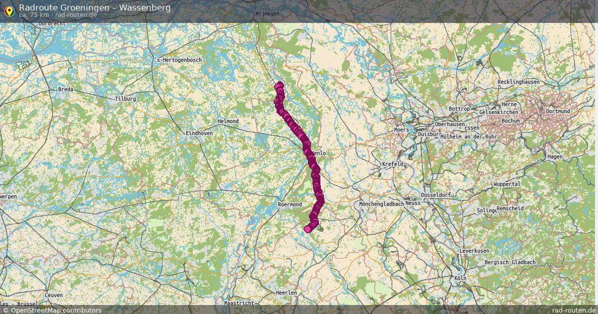 Radtour Groeningen – Wassenberg