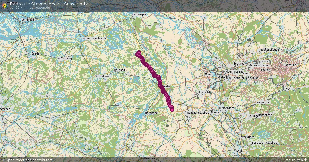Radtour Stevensbeek – Schwalmtal
