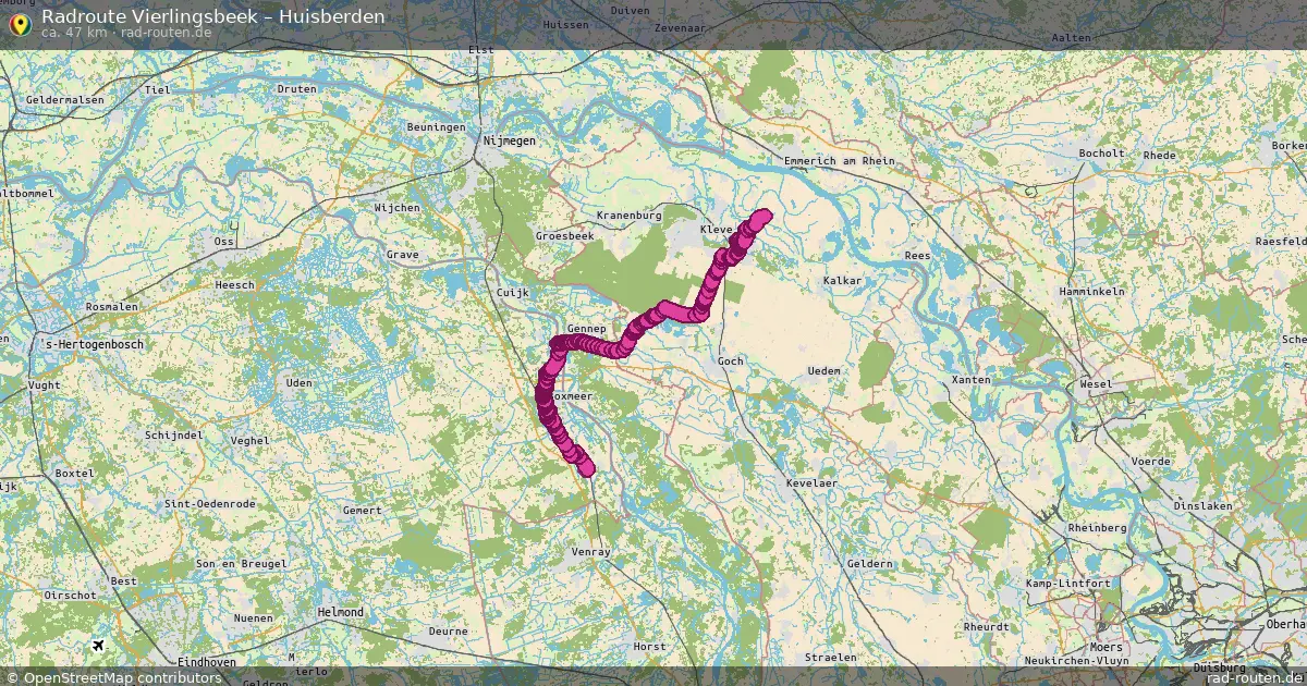Radtour Vierlingsbeek – Huisberden