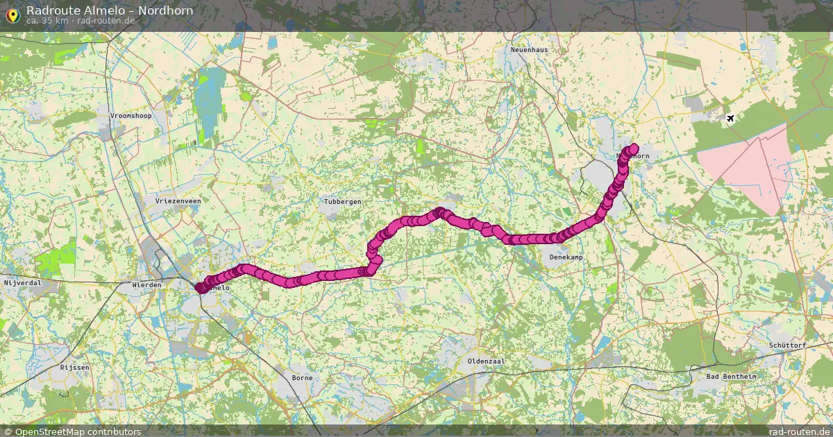 Radtour Almelo – Nordhorn