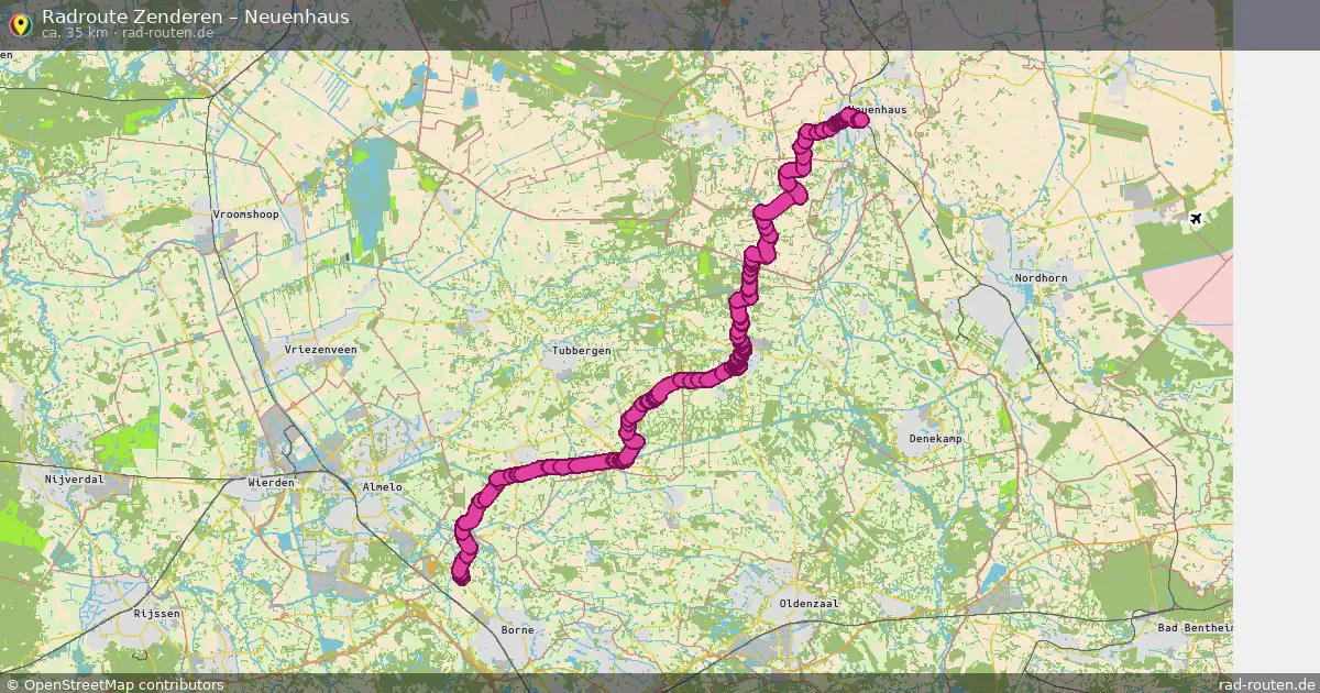 Radtour Zenderen – Neuenhaus