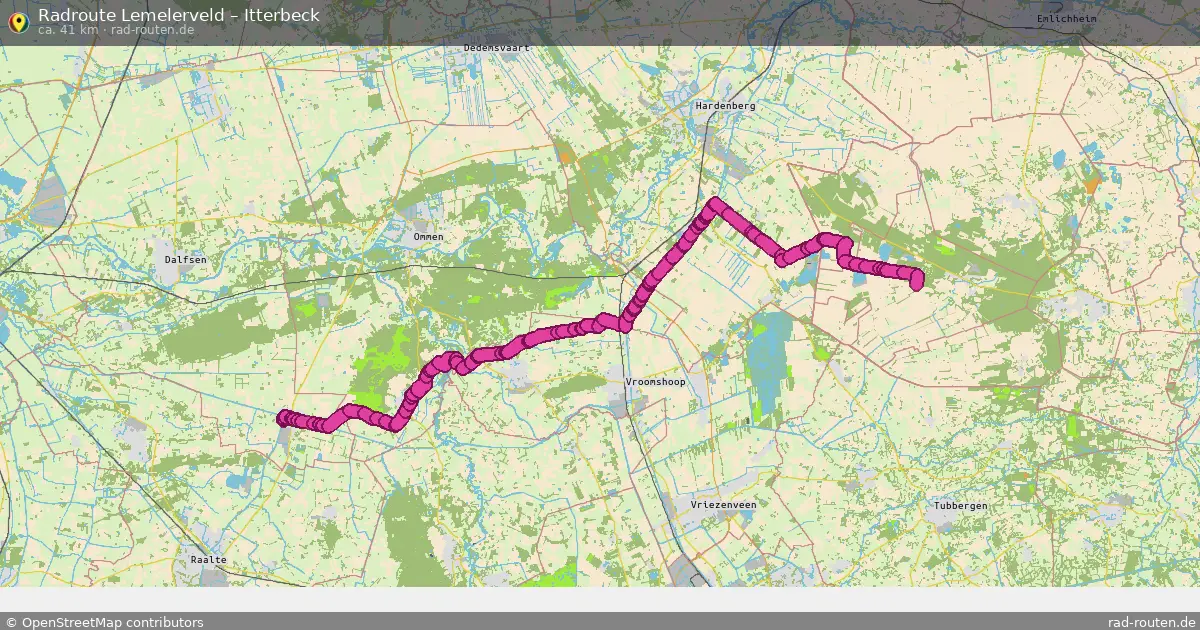 Radtour Lemelerveld – Itterbeck