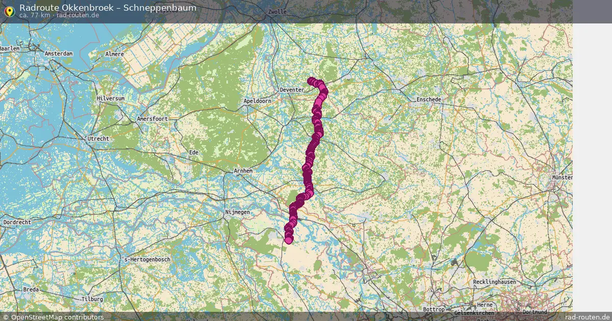 Radtour Okkenbroek – Schneppenbaum