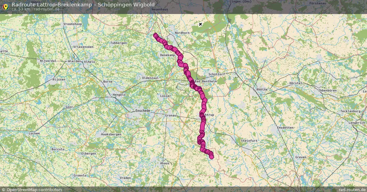 Radtour Lattrop-Breklenkamp – Schöppingen Wigbold