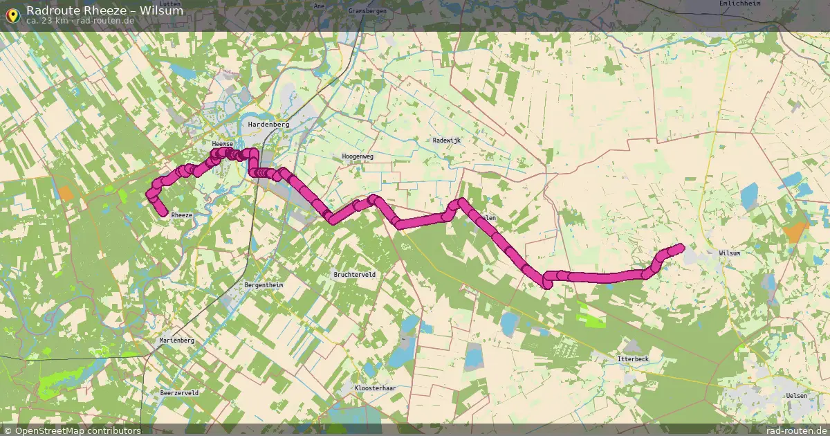 Radtour Rheeze – Wilsum