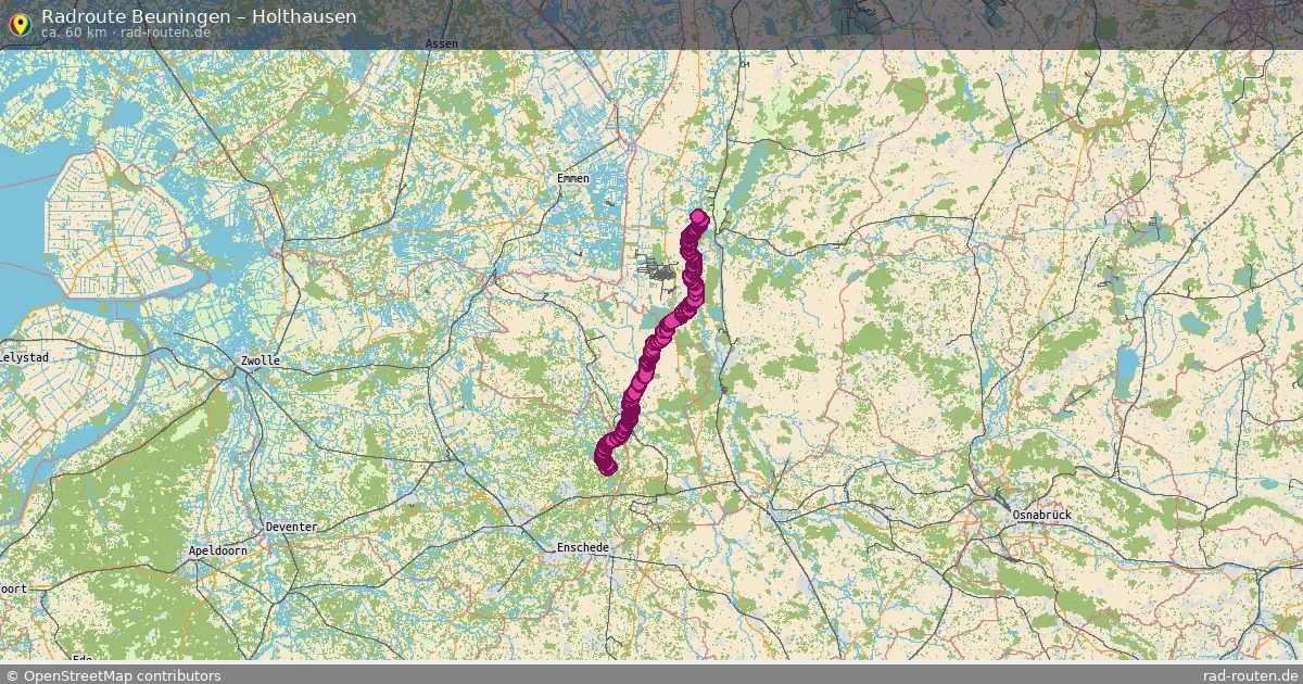 Radtour Beuningen – Holthausen