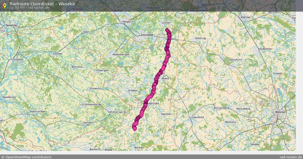 Radtour Overdinkel – Weseke