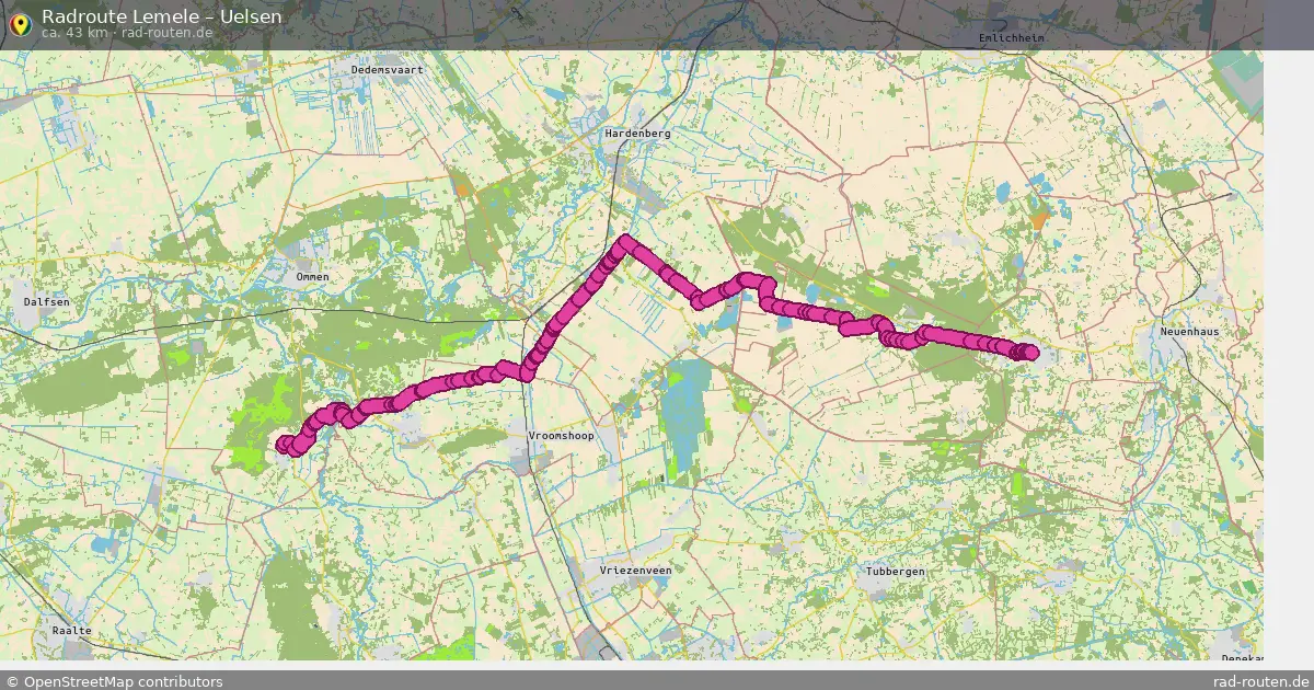 Radtour Lemele – Uelsen