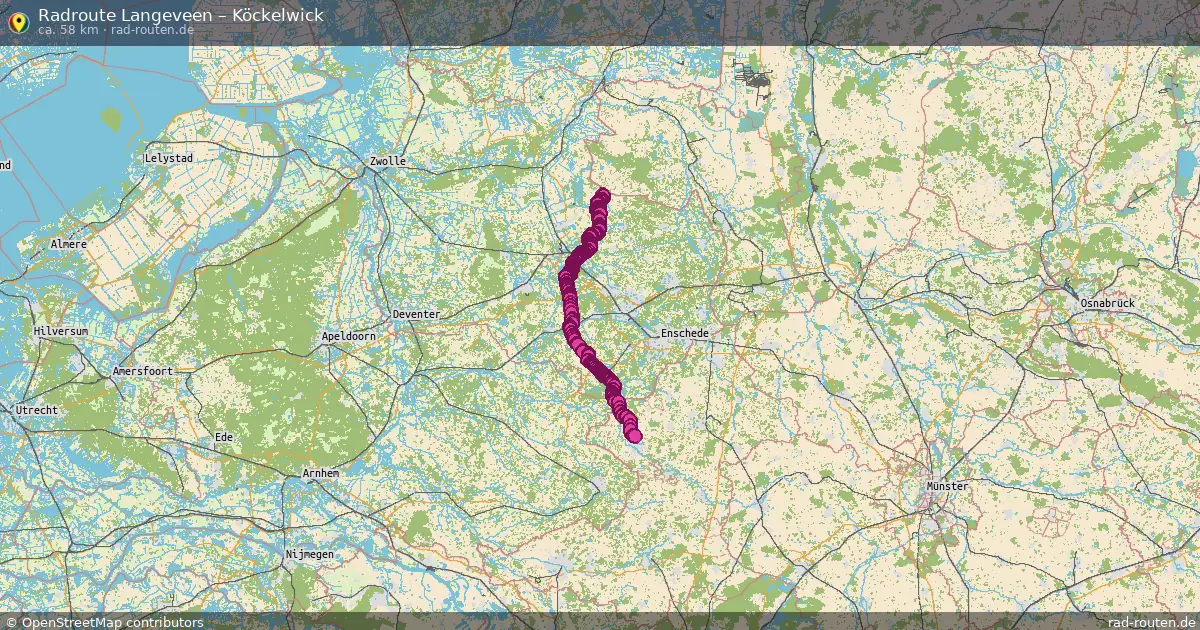 Radtour Langeveen – Köckelwick
