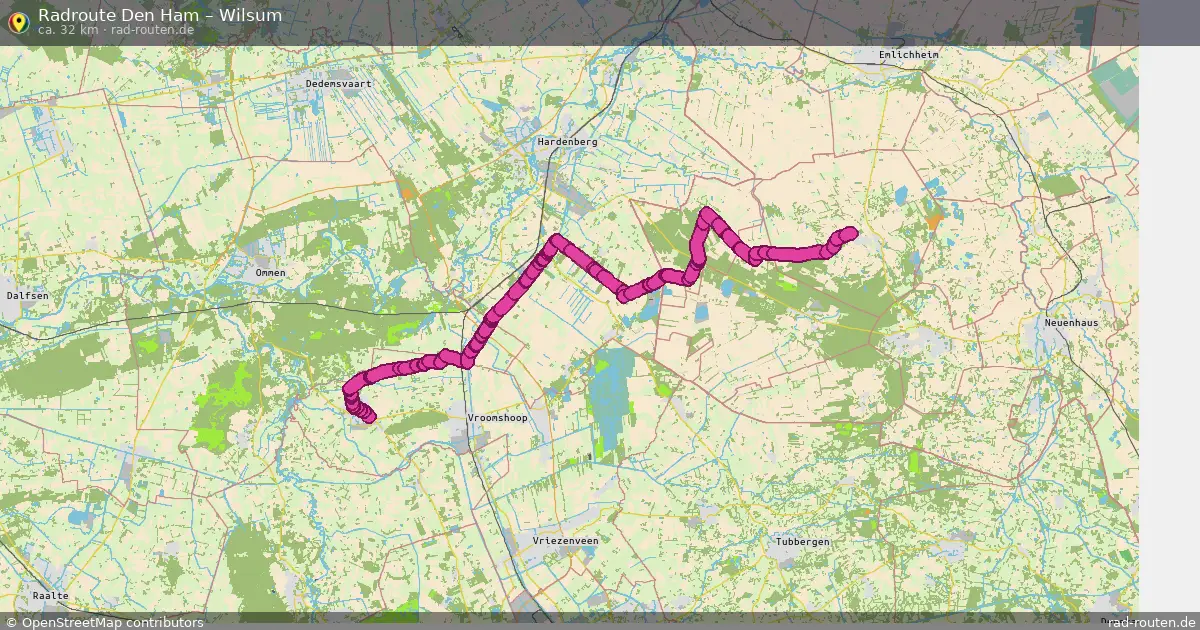 Radtour Den Ham – Wilsum