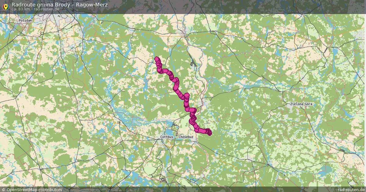 Radtour Gmina Brody – Ragow-Merz