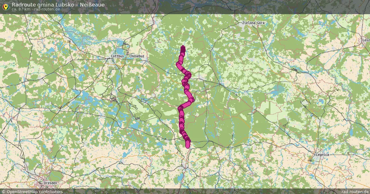 Radtour Gmina Lubsko – Neißeaue