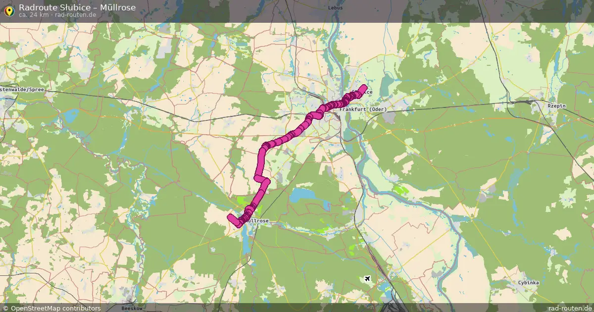 Radtour Słubice – Müllrose